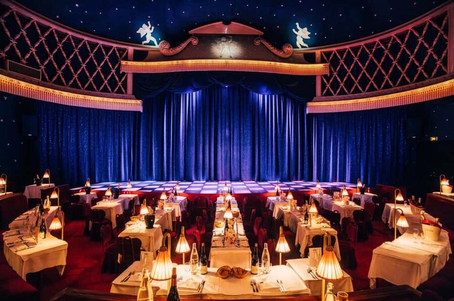 Paris: La Nouvelle Eve Cabaret Show with Champagne - Belle Epoque Décor Sets the Mood
