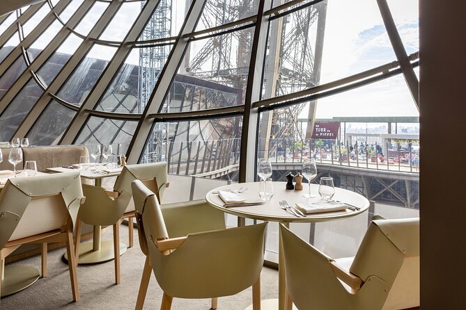 Paris Late Lunch at Eiffel Tower's Madame Brasserie Restaurant - Inside Madame Brasserie