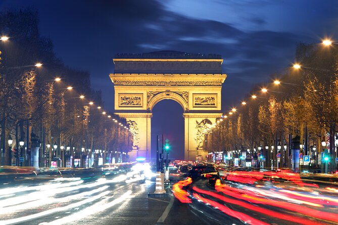 Paris Lights Evening Bus Tour with Eiffel Tower Summit Option - Les Invalides, Alexander III Bridge, and the grand façades