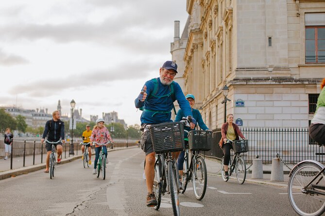 Paris Local Districts and Stories Off the Beaten Track Guided Bike Tour - Starting with coffee near the Seine