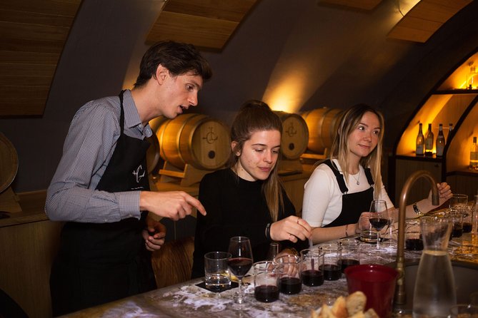Paris - Make Your Own Bottle of Wine in a Royal Wine Cellar - Bottling, corking, sealing, and labeling your wine