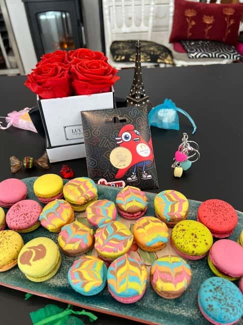 Paris: Montmartre Macaron Baking Workshop - Raspberry ganache, mango-passion, and ten filling choices