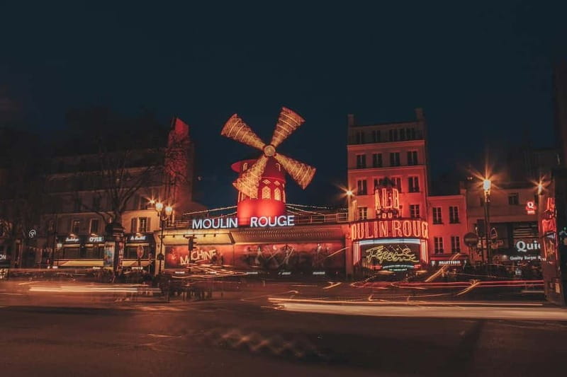 Paris: Montmartre. The old artist village+its unique charm. - Starting Beneath the Moulin Rouge