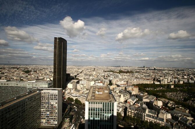 Paris Montparnasse Top of the City Observation Deck Entry Ticket - Key points to know before you go