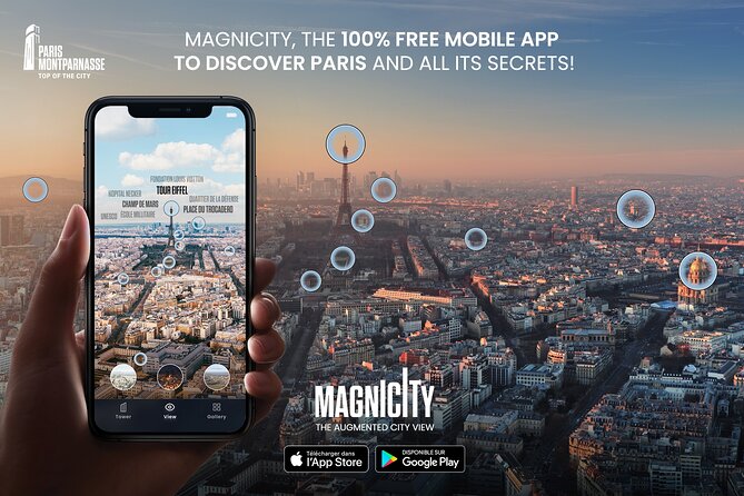 Paris Montparnasse Top of the City Observation Deck Entry Ticket - What the experience does well