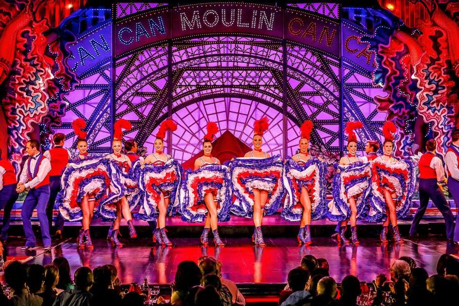 Paris: Moulin Rouge Cabaret Show Ticket with Champagne - Dress for the room, not the street
