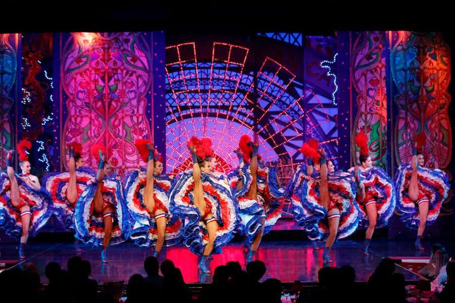Paris: Moulin Rouge Dinner Show, Champagne, and Transport - The Belle Epoque menu before the curtain