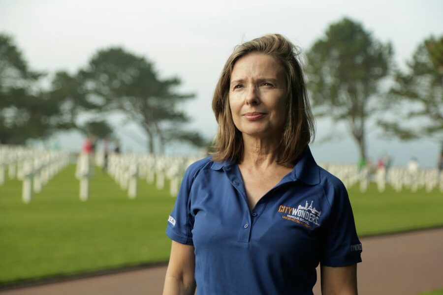 Paris: Normandy D-Day Sites Guided Day Trip with Lunch - The American Cemetery at Colleville-sur-Mer