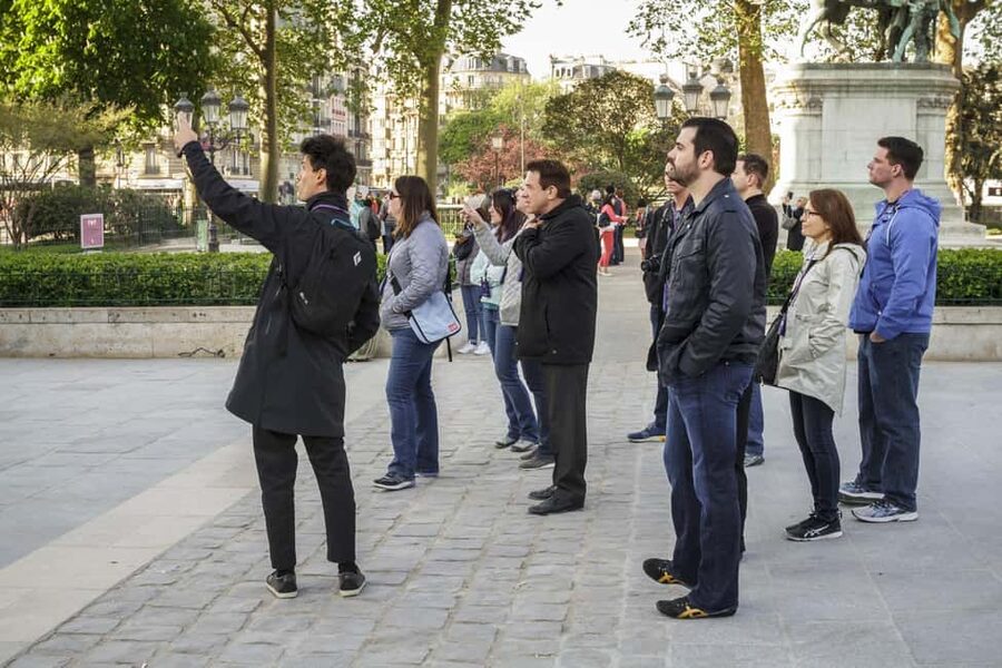 Paris: Notre Dame and Île de la Cité Walking Tour - Inside Notre-Dame after the 2019 fire