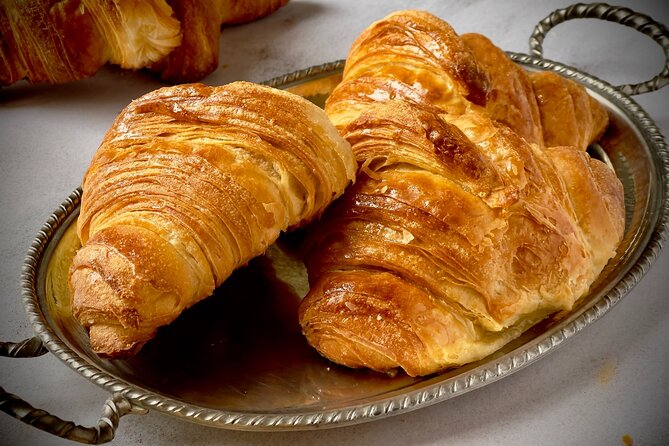 Paris Pastry Tour - Croissants, Macarons & Iconic French Desserts - A Breton crêpe and apple cider at Le Comptoir du Commerce