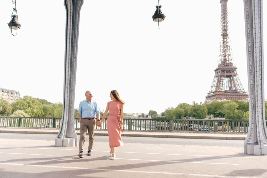 Paris: Photo Shoot with a Private Travel Photographer - Port de Debilly: river views and a change of setting