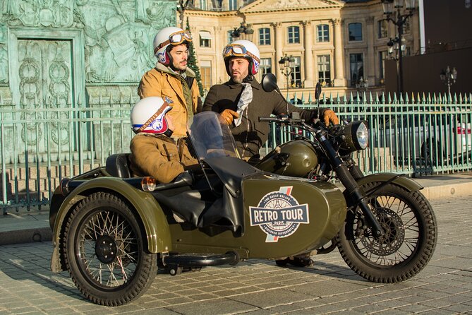 Paris Private Flexible Duration Guided Tour on a Vintage Sidecar - Place Saint-Michel and the first few minutes
