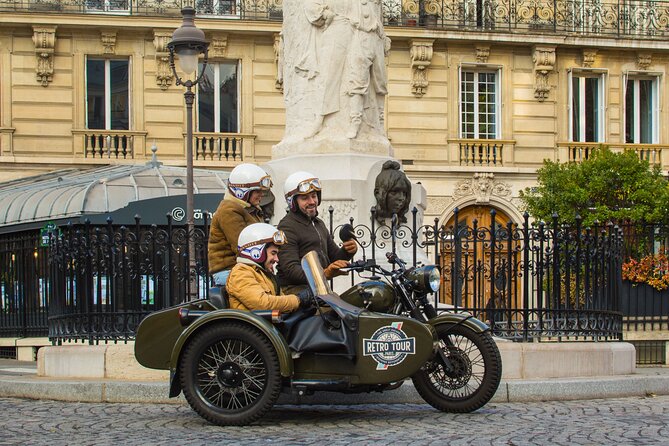 Paris Private Flexible Duration Guided Tour on a Vintage Sidecar - Opéra Garnier, the Grands Boulevards, and the Champs-Élysées