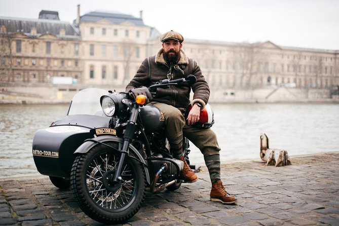 Paris Private Flexible Duration Guided Tour on a Vintage Sidecar - The Latin Quarter and Arènes de Lutèce