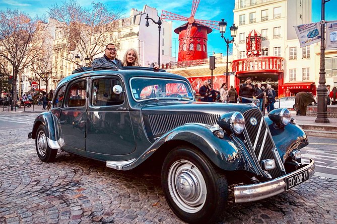 Paris Private Guided Tour in a Vintage Car with Driver - Eiffel Tower and Arc de Triomphe: the grand opening