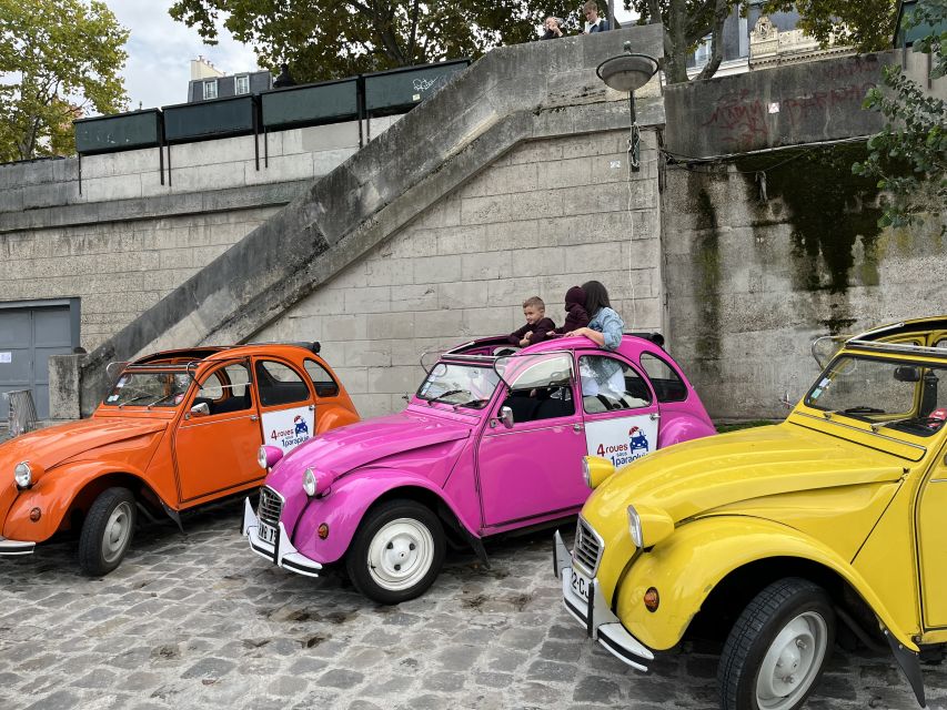 Paris: Private Sightseeing Tour in Citroën 2CV - Key points to know before you book