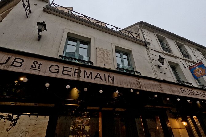 Paris Saint Germain Des Pres Walking Tour with Cruise Option - Odéon Theatre and the city’s stage