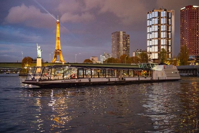 Paris Seine River Dinner Cruise with Champagne and Window Seating - What you see from Musée d’Orsay to the Louvre