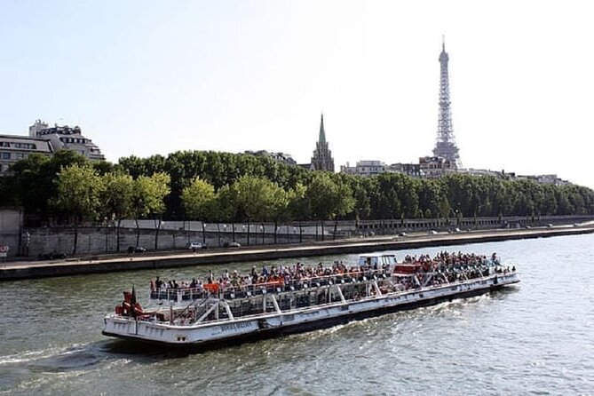 Paris Seine River Sightseeing Cruise Tour - Starting beneath the Eiffel Tower