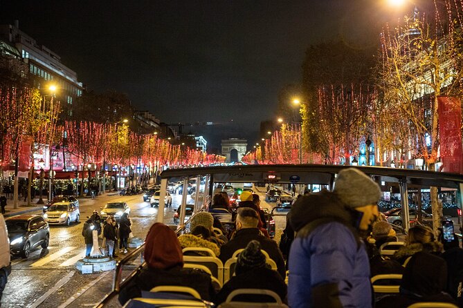 Paris Tootbus Festive Christmas Lights Tour - Place de la Concorde and the Champs Elysées