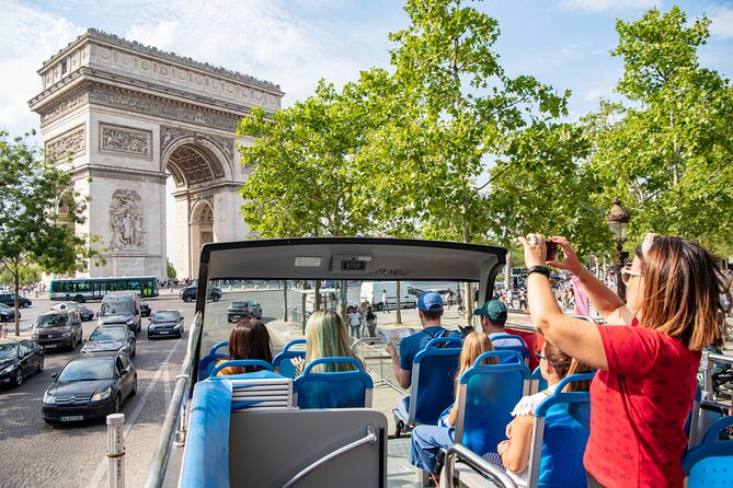 Paris Tootbus Hop-On Hop-Off Bus Tour (Optional Cruise) - Stop 7: Arc de Triomphe and Champs-Élysées