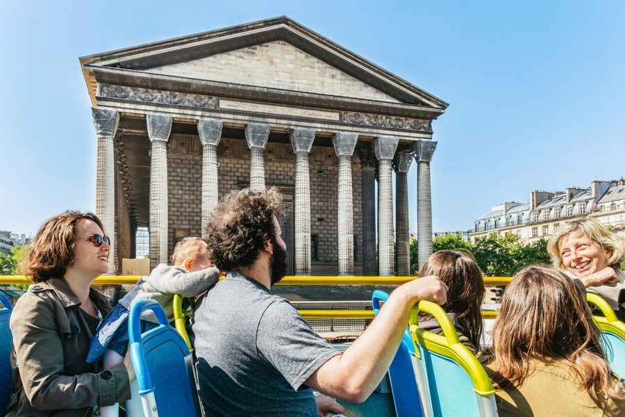 Paris: Tootbus Hop-on Hop-off with optional river cruise - Concorde, the Champs-Élysées, and the Arc de Triomphe
