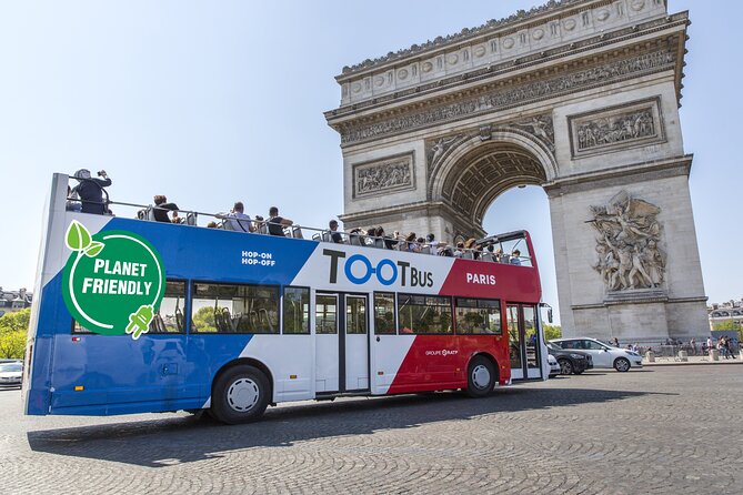 Paris Tootbus Must See Hop-on Hop-off Bus Tour with Seine River Cruise - Trocadéro and the Eiffel Tower