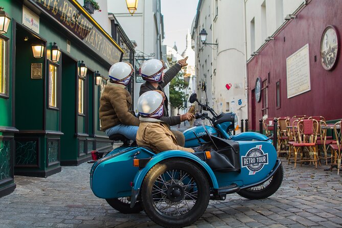Paris Vintage Sidecar Tour – Emily in Paris highlights - Starting at Place Saint-Michel