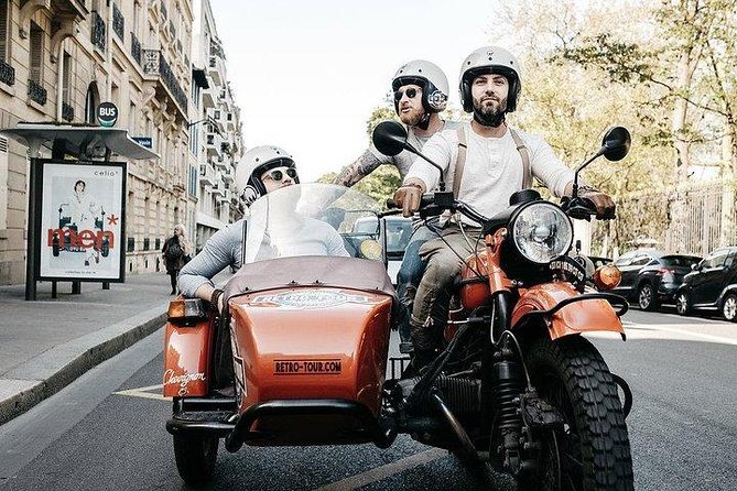 Paris Vintage Sidecar Tour – Emily in Paris highlights - Luxembourg Gardens, Panthéon, and the Latin Quarter