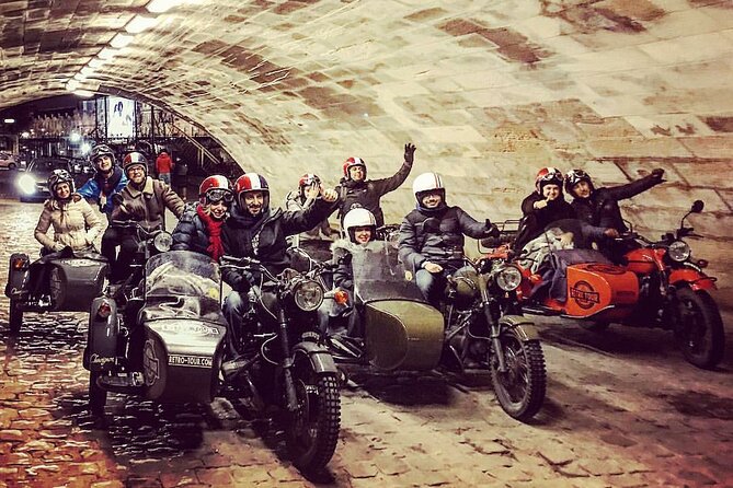Paris Vintage Tour by Night on a Sidecar with Champagne - Starting at Saint-Germain-des-Prés