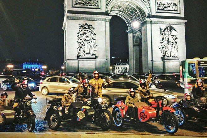 Paris Vintage Tour by Night on a Sidecar with Champagne - Montmartre beyond the postcard