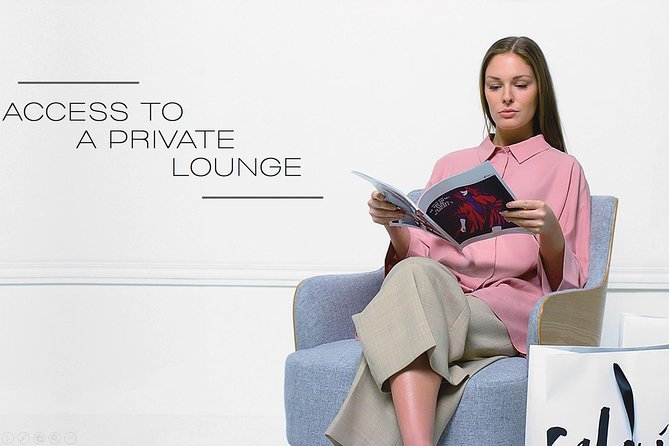 Paris VIP Shopping Experience-Lounge Access, Tea time & Transfer - The fifth-floor lounge gives shopping a proper pause