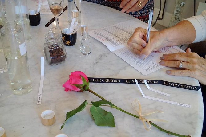 Perfume Workshop - English instruction and the tone of the class