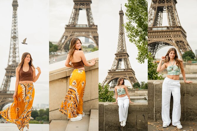 Photoshoot in Paris - Eiffel Tower - What groups of six or eight should expect