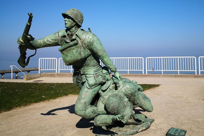 Pointe du Hoc,Omaha Beach, American Cemetery - Day trip from Paris to Normandy - The Overlord Museum near Omaha Beach