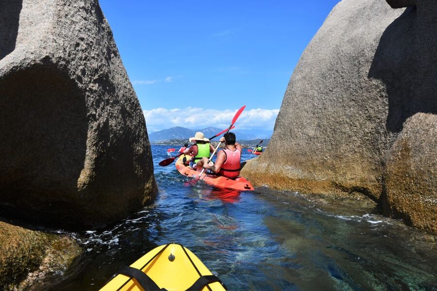 Porticcio: Guiding Kayaking Tour - Following the Rocky Coast of Sette e Nave