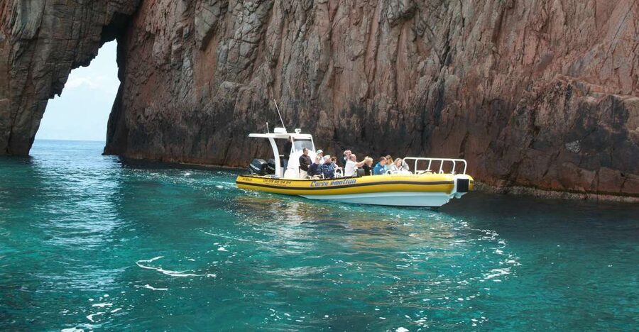 Porto: Half-Day Cruise Scandola Reserve & Calanche de Piana - Leaving Porto from the Port de Porto-Ota