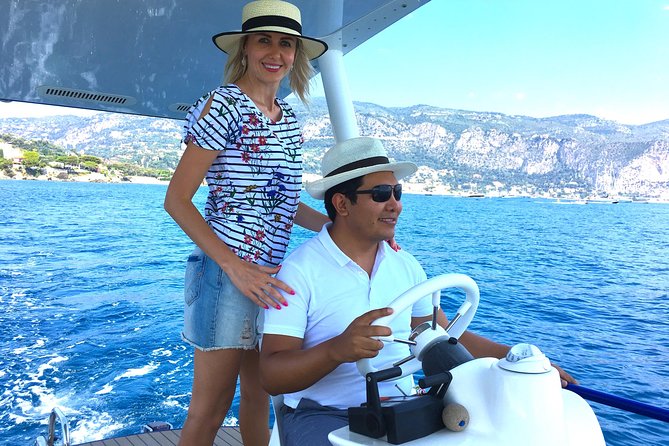 Premium Tour on a Solar Powered Boat - Private Group - Èze from the water