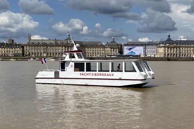 Prestige Commented Cruise glass of wine and Canelé in Bordeaux - Montaigne, Montesquieu, and the riverfront squares