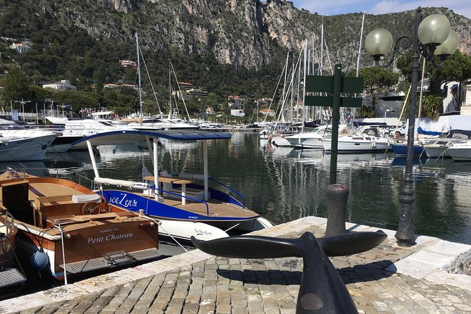 Private Cruise Near Nice and Monaco with Solar Powered Boat - Pointe Sainte Hospice and the coast around Saint-Jean-Cap-Ferrat