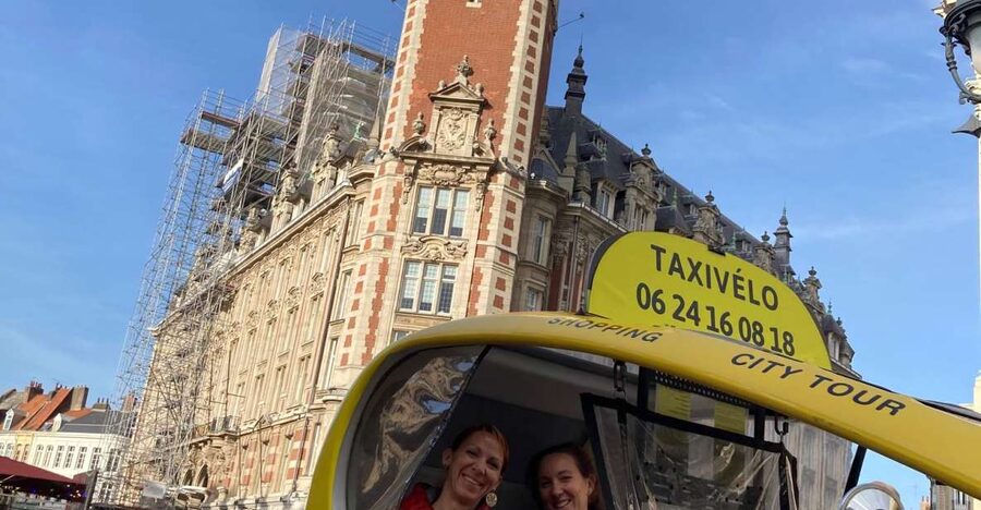 Private guided tour by electric bike taxi - Grand Square and Theater Square