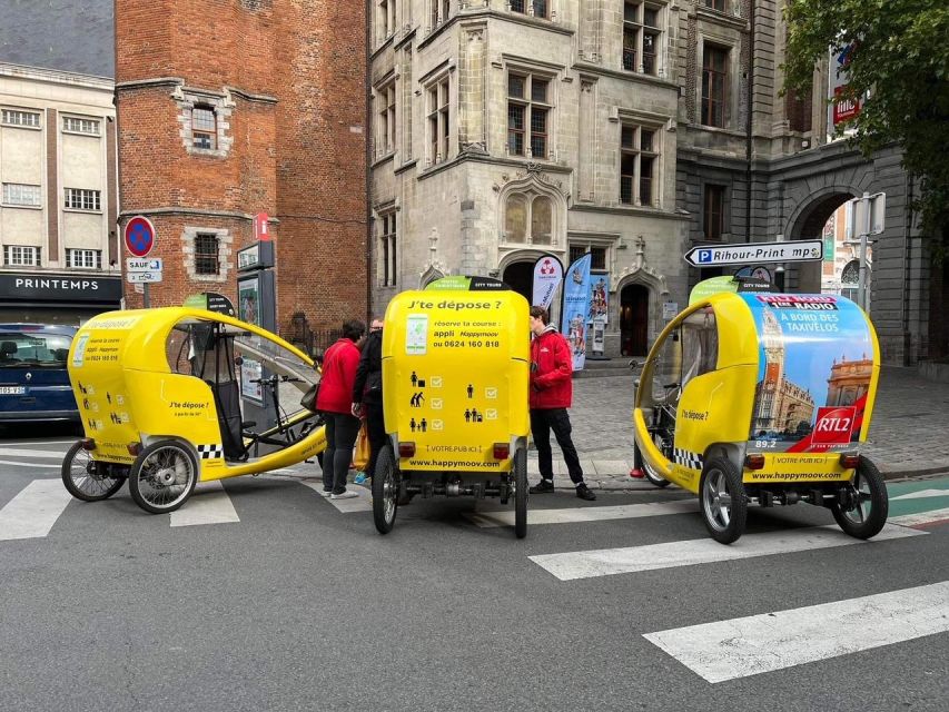 Private guided tour by electric bike taxi - Comfort in rain, cold, and summer heat