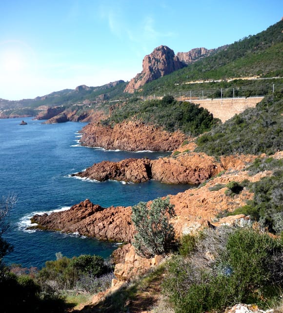 Private Half-Day Tour of the French Riviera in a Vintage Car - The Estérel coast road toward Fréjus