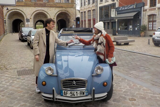 Private Lille Tour by Classic Convertible 2CV with Champagne - Why a 2CV is a fine way to meet Lille