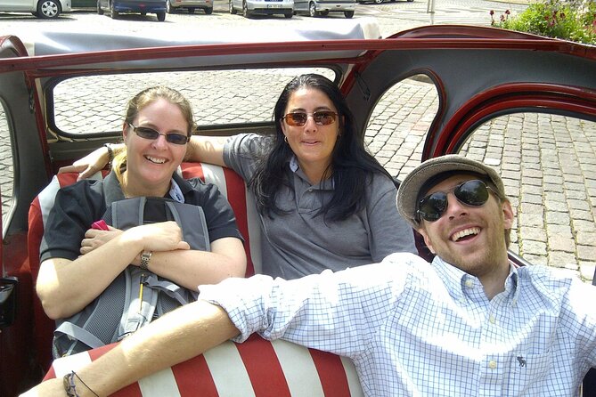 Private Lille Tour by Classic Convertible 2CV with Champagne - The Lille belfry and Porte de Paris