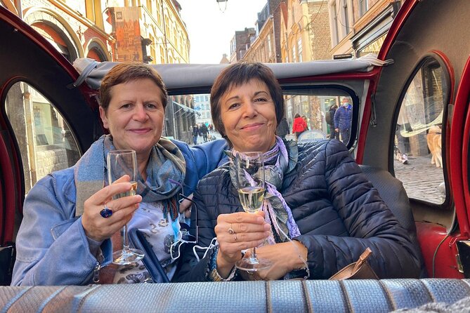 Private Lille Tour by Classic Convertible 2CV with Champagne - Charles de Gaulle’s birthplace