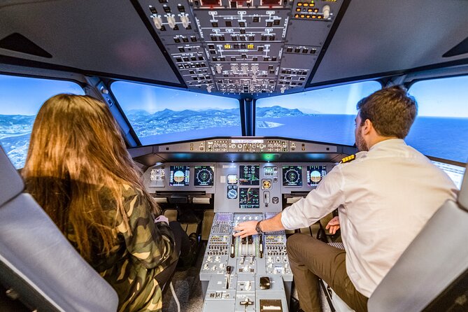 Private Pilotage of a Flight Simulator in Paris - The 10-minute cockpit briefing
