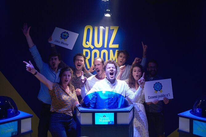 Private Quiz Room Game Session in Aix en Provence - Who will enjoy Quiz Room Aix-en-Provence