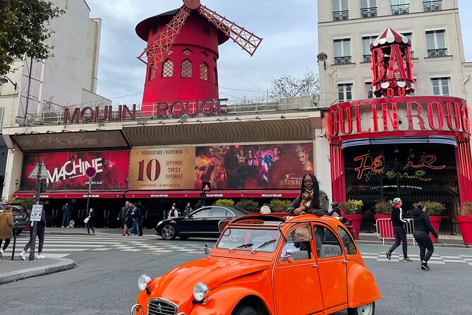 Private ride in a Citroën 2CV in Paris - 2h - The Champs-Élysées and the Eiffel Tower finale