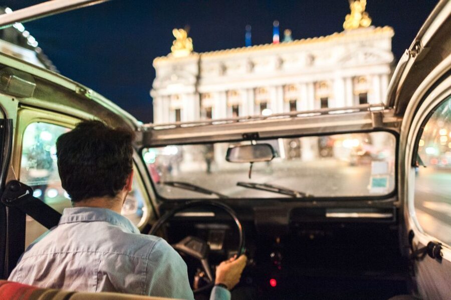 Private tour of Paris by Night with Champagne - Why a 2CV makes Paris feel more French